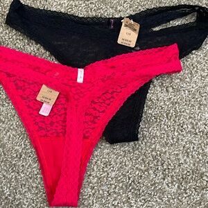 PINK Set of 2 Thongs